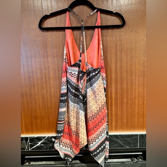 2/$15 - River Island Boho Handkerchief Hem Tank - UK 10 (US 6) - Picture 6 of 10